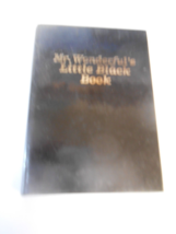MR. WONDERFUL&#39;S  &quot;Little Black Book&quot; Personalized Address Book by Kalan - £5.11 GBP