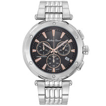 Mathey Tissot Men&#39;s Neptune Chrono Black Dial Watch - H912CHRRN - £201.32 GBP