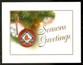 2001 Boston Red Sox 100th Season Team Issued Limited Edition Christmas Card - £10.19 GBP