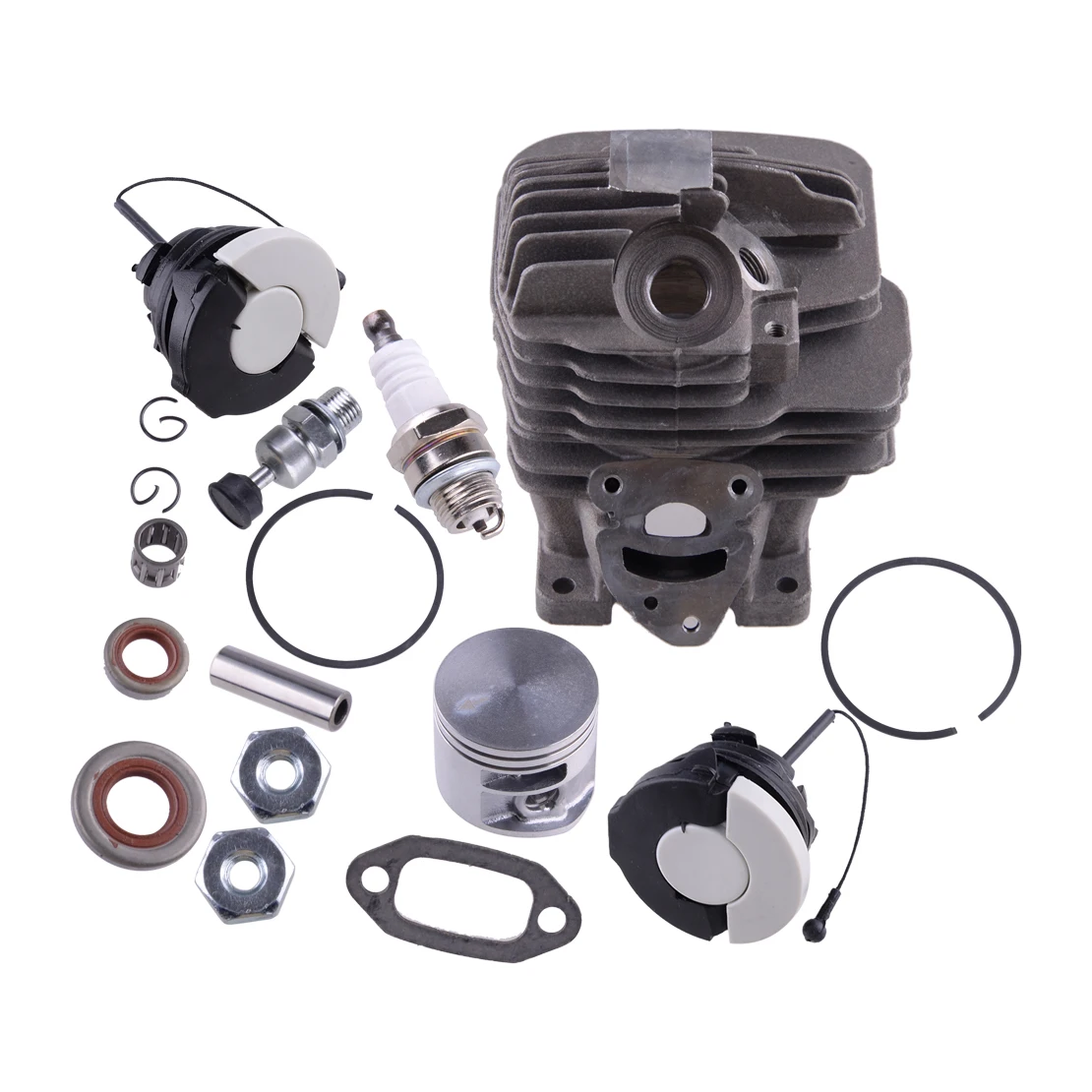 44.7mm Cylinder Piston Carb Kit fit for Stihl MS261 MS261C Chainsaw Oil Seal Cap - £98.84 GBP