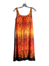 Glamour Women&#39;s Tank Dress Multicolored Print Flowy No Size Measurements - £10.04 GBP