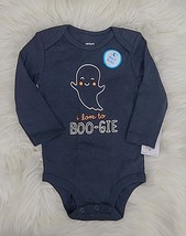 Carters Baby Boo-Gie Glow-in-the-Dark Cotton Bodysuit, Size 9 Months - £6.86 GBP