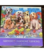 Ceaco Harmony 550 Piece Jigsaw Puzzle Howard Robinson Art Puppy Dogs Dal... - $250.08 MXN