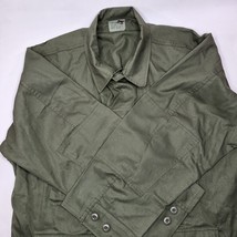 NWOT Tru-Spec Olive Green Military Utility Combat Coat Shirt Sz XL Regular - £18.93 GBP