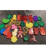 Lot Of 31 Vtg Cookie Cutters Easter Thanksgiving Christmas St Patrick&#39;s ... - £12.65 GBP