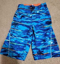 Zero xposur M 10/12 Blue Bathing Suit Shorts - £7.08 GBP
