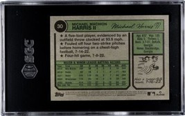 2023 Topps Heritage Michael Harris II RC* Rookie Cup Card #30 MLB Braves SGC 10* - £74.91 GBP