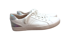 Sneakers Naturalizer Womens Morrison White Leather Sneaker Size 8M  Silv... - £38.76 GBP