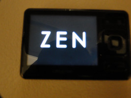 Creative Zen Mx 8GB MP3 Audio Player Fm Radio Black Sd Card Slot - £58.92 GBP