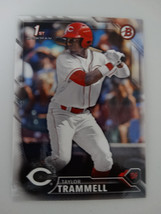2016 Bowman Draft #BD-13 Taylor Trammell Cincinnati Reds Rookie RC Baseball Card - $1.50