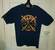 Vintage ZZ Top Shirt T-shirt 90s Giant tag Concert Tee Size L Rock Band Tour  - £71.21 GBP