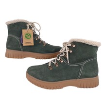 White Mountain Glory Women&#39;s Suede Leather Sherpa Lined Winter Boots NWT Size 11 - £37.11 GBP