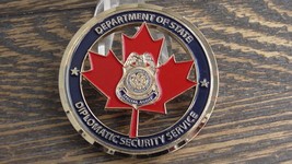 DOS DSS Diplomatic Security Service US Consulate Toronto Canada Challenge Coin - £48.11 GBP