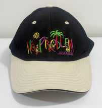 No Problem Jamaica Hat/Cap Olive Black Embroidered Twill Adjustable 100%... - $102.65 MXN