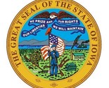 Iowa State Seal Sticker Decal R534 - $1.95+