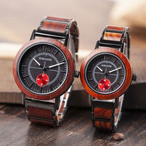 &quot;BOBO BIRD&quot; Model: R12/R13 Couple watch 100% Natural Wood watch - £54.17 GBP