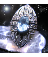 HAUNTED RING SACRED EYES HIGHER SIGH PSYCHIC VISIONS HIGHEST LIGHT MAGICK - €385,60 EUR