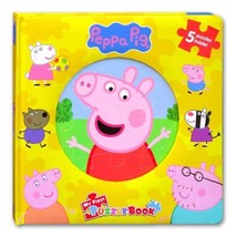eOne Peppa Pig My First Puzzle Book, 5 Puzzles - Board &amp; Activity book - Sealed - $10.39