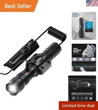 Versatile 1500 Lumen Tactical Flashlight with Strobe &amp; M-Lock Mount Incl... - $1,105.18 MXN