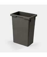 2 (Two) Pack Hailo 38 Liters Dark Gray Replacement Waste Bins Euro Cargo - $2,699.25 MXN