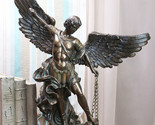 Ebros Guardian Archangel Saint Michael Slaying Lucifer Statue Guido Reni... - $2,449.97 MXN