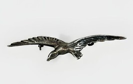 Vintage Sterling Silver 925 MEXICO SILVER Seagull MCM Bird Brooch Pin - ... - $20.34
