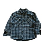 VTG Levi Strauss  Jacket Men&#39;s Large Button Up Flannel Lining Pockets Bl... - $44.58 CAD