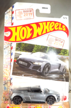 2022 Hot Wheels World Class Racers-Germany 5/5 2019 AUDI R8 SPYDER Silver wPr5Sp - £9.04 GBP