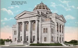 2nd Church of Christ Scientist Kansas City MO Postcard PC570 - $4.99