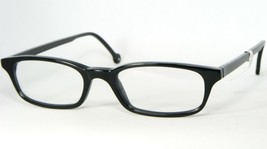 L.A. Eyeworks Hello Hayden 101 Black Eyeglasses Lae Los Angeles 50-16-140mm - £78.44 GBP