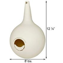 Heath Two Piece Purple Martin Gourd Bird House Starling Resistant 1 Count - $417.37 MXN