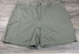 Mountain Khakis Shorts Mens 42 x 8 Green All Mountain Relaxed Fit Cotton - $20.57