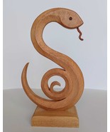 2025 Edition: Wooden Snake on a Stand - $192.11 CAD