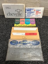 1965 Chevy Chevelle Original Owners Manual Kit w/ Pouch &amp; Protection Pla... - £30.42 GBP