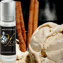 Creamy Cinnamon Vanilla Premium Scented Roll On Perfume Fragrance Oil Vegan - £10.36 GBP+