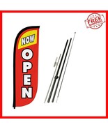 Durable Feather Flag with Ground Spike - 7ft Tall for Outdoor Advertising - $86.76 CAD