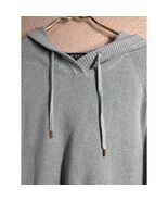 LRL Lauren Ralph Lauren Waffle Knit Cotton Hooded Pullover Sweater Top S... - $540.22 MXN