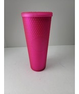 2021 STARBUCKS Studded HOT PINK TUMBLER 24 oz *no straw - $39.59