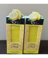 2 Touch Organic Lemon Green Tea Bags, 40 Bags Each 2.5 oz Exp 10/2025 - $29.99