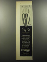 1956 Gerber Legendary Blades Chef Set Advertisement - £14.54 GBP