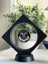 Air Force Global Strike Command Challenge Coin To Deter And Assure With Case - £15.54 GBP