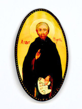 Russian Handpainted Brooches of Religous Saints_brooch_10 - £9.48 GBP