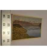 Le Lavaux Postcard Switzerland Postal Card Lake Geneva Mountains Home Tr... - £7.56 GBP