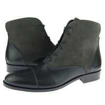 Alex D &quot;Newark&quot; Men&#39;s Dress Lace-up Boot, Black - £117.15 GBP