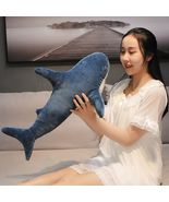 45cm Plush Shark Toy Soft Sleeping Pillow for Children Boys and Girls - ... - £6.18 GBP