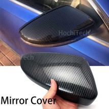 Carbon Look Side Wing Mirror Cover For Vw Golf 7.5 Mk7 7 Gtd R Gti 6 Pas... - $34.58