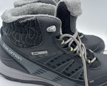 Salomon Men Kaina CS WP W 366803 Sz 9 Gray Hiking Shoes Boots B58 - £44.67 GBP