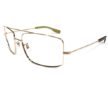 Paul Smith Eyeglasses Frames PS-654 G Shiny Gold Square Aviators 59-16-135 - $70.06