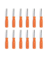 Lutz 6-in-One Pocket Size Orange Screwdriver, 26030 (Pack of 12) - €74,58 EUR