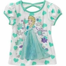 Disney Frozen Elsa Toddler Girls T-Shirts Size 24M NWT (P) - £8.30 GBP